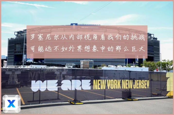 罗塞尼尔从内部视角看我们的挑战可能远不如外界想象中的那么巨大成长观察-深度解析