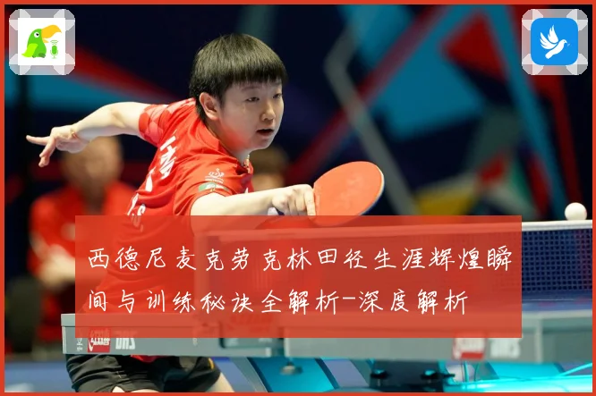 西德尼麦克劳克林田径生涯辉煌瞬间与训练秘诀全解析-深度解析